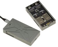 Boitier Aluminium USB 3.2 20G pour 2 SSD M2 NVMe, montage indépendant ou en grappe RAID 0 1 LARGE. Avec ventilateur