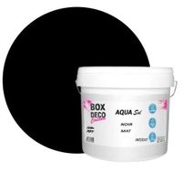 Peinture Sol extérieur/intérieur acrylique haute résistance aspect mat Aqua Sol Noir - 15Kg / 150m/2