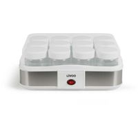 Yaourtière fromagère LIVOO - 12 pots - bac avec égouttoir pour fromage blanc