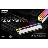 KLEVV CRAS XR RGB DDR5  - Mémoire PC RAM - 32Go (2x16Go) - 6200 MHz PC5-49600 - CAS 40 (KD5AGUA80-62E400S)