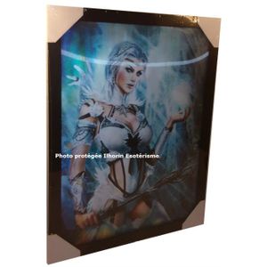 STICKERS AUTOCOLLANT TRANSPARENT POSTER A4 MANGA FORET FOREST.