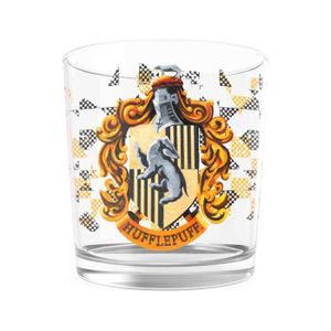 4 Verres Harry Potter 370 Ml - Sortilècles Magiques - Verre Transparent Collection - Cadeau Fan