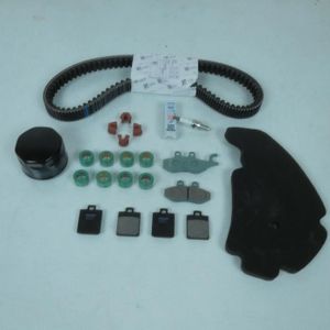 Kit Révision Variateur Piaggio MP3 400 IE 2007-2011 - Courroie, Galets Et Curseurs D'origine