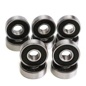 50PCS 623ZZ 3x10x4mm Roulement Miniature Balle blindée Radial roulements Argent