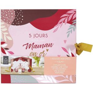 BOUGIE DÉCORATIVE Bougies Maman En Or (Coffret Avec 5 Bougies) Calen