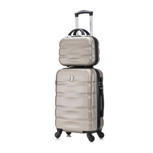 Aerolite valise cabine abs 55x35x20 Cdiscount