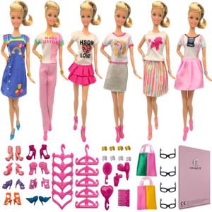 vêtements pour poupée Barbie Fashionistas compatible 