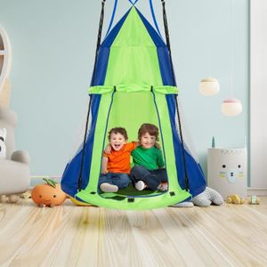 2044109 Vert 110 Cm Hudora Panier Balançoire 