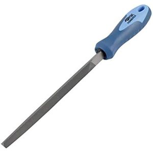Lime Ronde 100 Mm FSK - Manche Bimatière Caoutchouté, Acier Carbone, Pour Ajuster Trous Et Rainures - 14