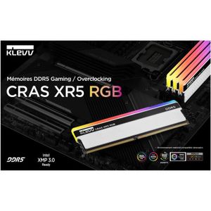 MÉMOIRE RAM KLEVV CRAS XR RGB DDR5  - Mémoire PC RAM - 32Go (2