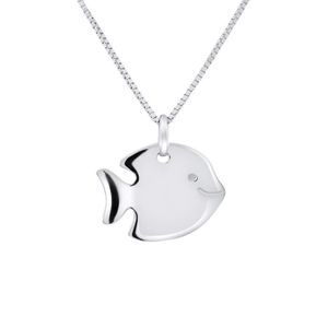 Pendentif Médaille Zodiaque Poisson Plaqué Or 18K 5 Microns - Dolly-Bijoux - Neuf Avec étiquettes