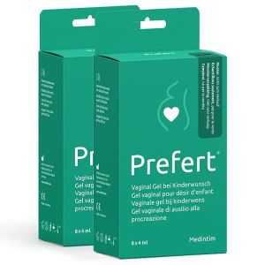 LUBRIFIANT Lubrifiant fertilité Prefert | Lot De 2 Boîtes | 16 x 4 ml | Medintim