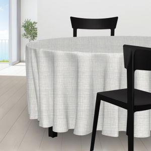 Nappe 90*90cm nordique en coton et lin,table basse rectangulaire Gland  Grille en forme de T-gris clair [G189] - Cdiscount Maison
