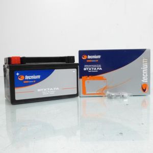 BATTERIE VÉHICULE Batterie SLA Tecnium pour Scooter Baotian 50 12 POUCES Avant 2020 - MFPN : -231725-299N