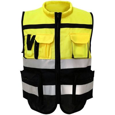 Lot De 2 Gilets Réfléchissants Harnais Sécurité – Haute Visibilité Pour Vélo, Course, Moto, Jogging – Réglable Unisexe