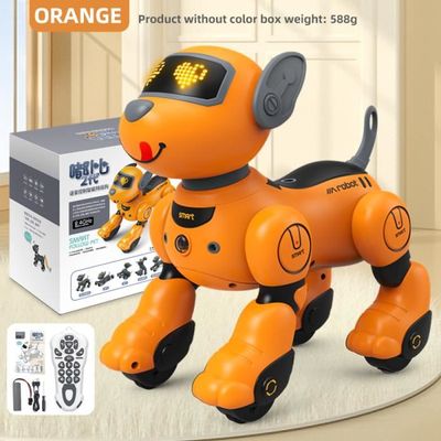 Drôle Jouets Intelligent Robot Chien 24G Enfant Télécommande Sans Fil  Parler Intelligent Animal Électronique Pour Enfants Programmable Cadeaux  230626 Du 66,33 €