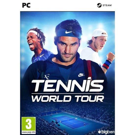 Tennis World Tour jeu PC