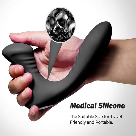 MR PLAY - MASSEUR DE PROSTATE NOIR RECHARGEABLE