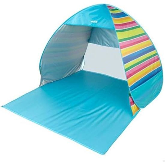 C Tente de plage pop up 145x165x115cm tente plage automatique protection solaire abri de plage