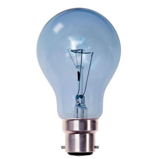 4 x crompton bleu coloré 40W B22 bc lampe ampoule 240V qualité vendeur britannique 