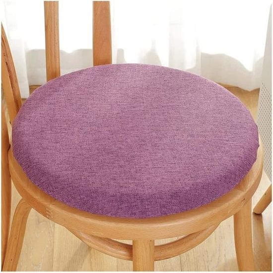 Fenteer Coussin De Siège Rond Galette De Chaise Épais - Pour Fauteuil Oeuf, Jardin, Kaki