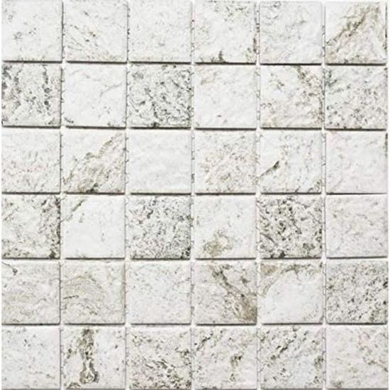Mosani – Mosaïque Or Structure Miroir 30x30cm – Carrelage Verre Brillant – MOS120-0746