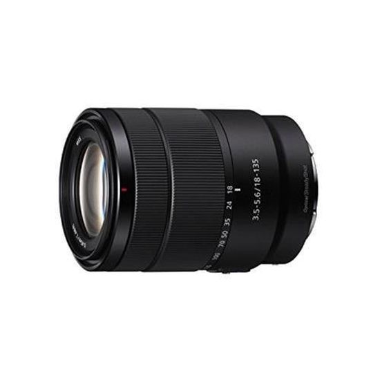 Sony E 18-135mm F3.5-5.6 OSS SLR Standard zoom lens Black - Camera Lenses (SLR  16-12  Standard zoom lens  0.45 m  E mount  3.5 -