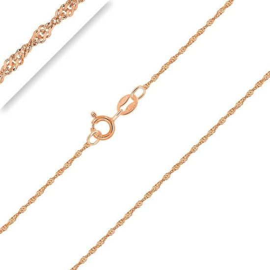 Chaine Or Femme Chaîne De Cheville Argent 925 Plaqué Or 18k - Maille