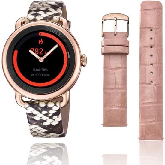 Montre festina femme connect e hybride F50001 2 aiguilles
