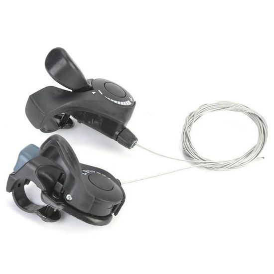 LA TALUS Levier De Vitesse Pouce Droit SLM370 3/9 Vitesses - Compatible VTT, Vélo De Ville Et Route