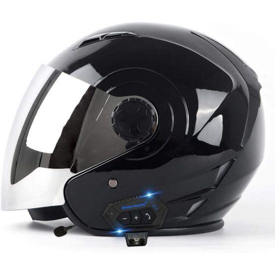 Bluetooth intégré Casque Moto Modulable pour Homme Femme,Casque Moto Racing  avec Système de Ventilation, ECE Homologué Adulte Inté - Cdiscount Auto