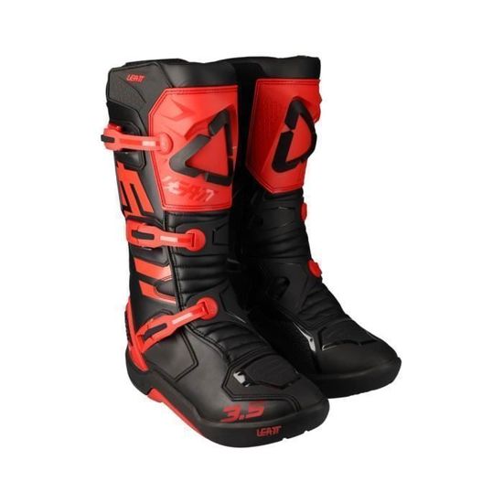 Bottes moto cross Leatt 3.5 rouge 42 Cdiscount Auto