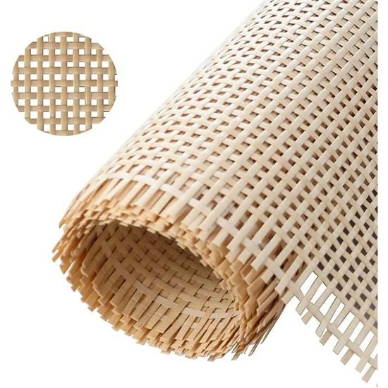 Rouleau De Sangle En Rotin PE Tressé - Pour Meubles, Cannage, DIY, Plusieurs Tailles (ex: 35x100 Cm) - 8