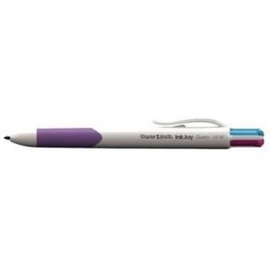 Paper Mate InkJoy Quatro 4-in-1 Kugelschreiber – Rosa, Mittlere Spitze (1,0 Mm), 4 Leuchtende Farben
