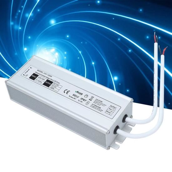 Transformateur (Driver) LED DC 12V - 12W/24W/36W - Adaptateur Secteur 100-240V - Marque Sun_Sone