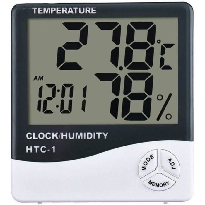 Mini Thermomètre Hygromètre Numérique D'Intérieur Professionnel Avec — free download