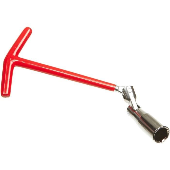 Clé à bougie 16mm articulée