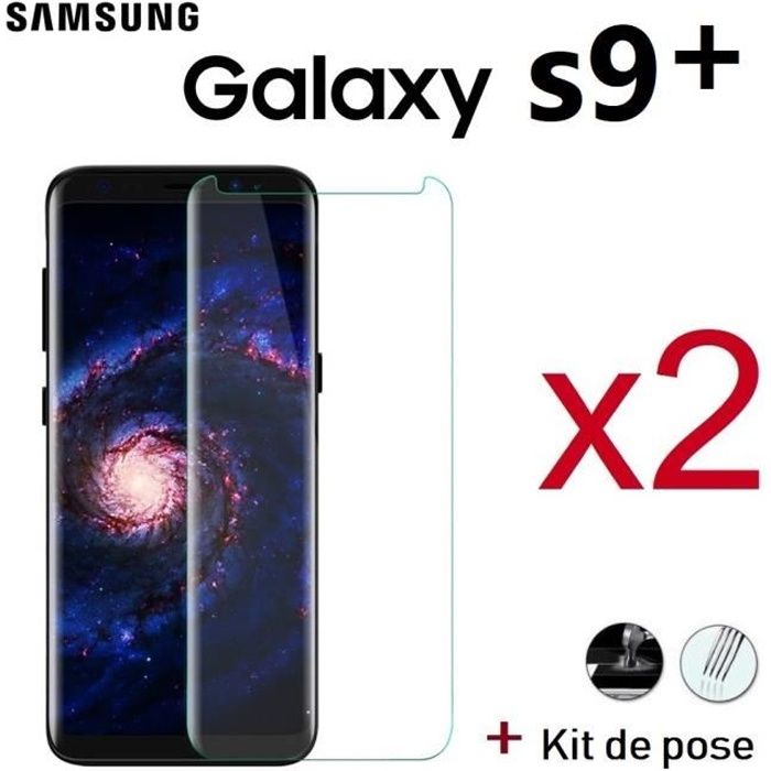 vitre verre trempe samsung galaxy s9 plus