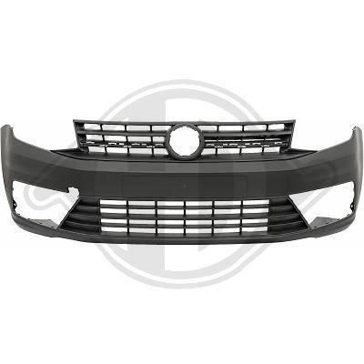 2297650 Pare choc avant pour VW Caddy 5 de 2015 a 2018 Look origine