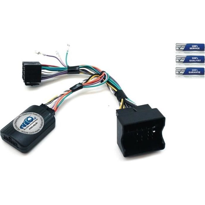 Télécommande au volant cAN-bUS pour seat altea-ibiza-leon-toledo pour autoradios jVC 266