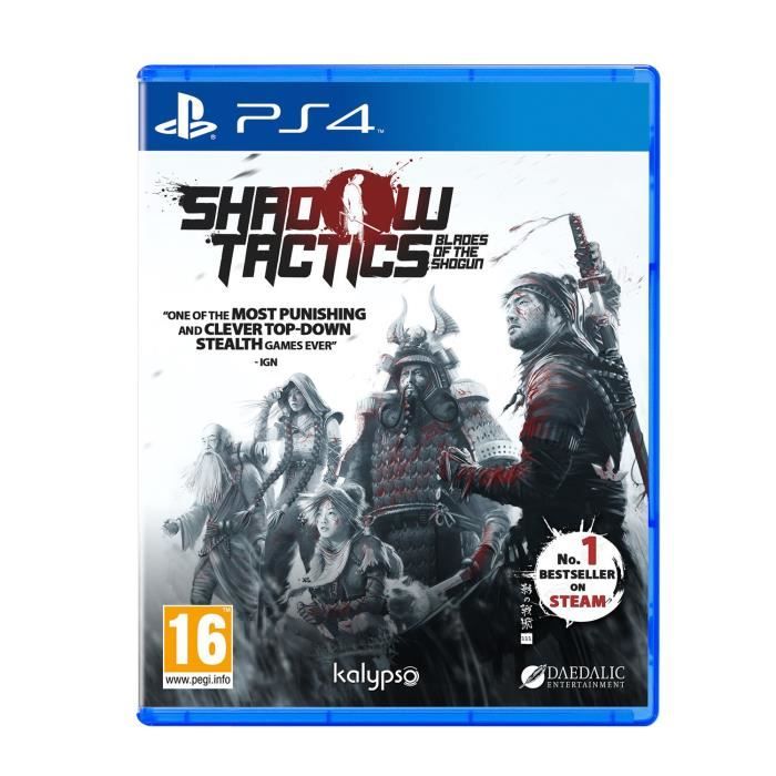 SHADOW TACTICS BLADES OF THE SHOGUN PS4 MIX