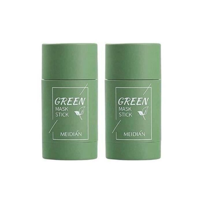 XX 2 Green Tea Purifying Clay Stick Mask Face Mask Stick Deep Cleansing Oil Control Anti-Acne Mask Fine Solid Mask