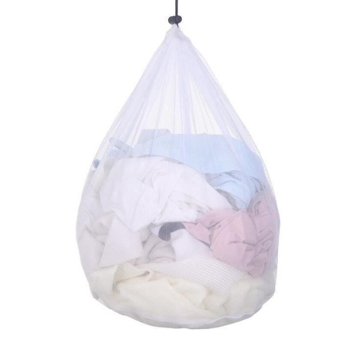 Filet De Lavage,Sac à linge à mailles pour Machine à laver S-M-L, filet de Protection pliable pour vêtements, filtre - Type WHITE-S
