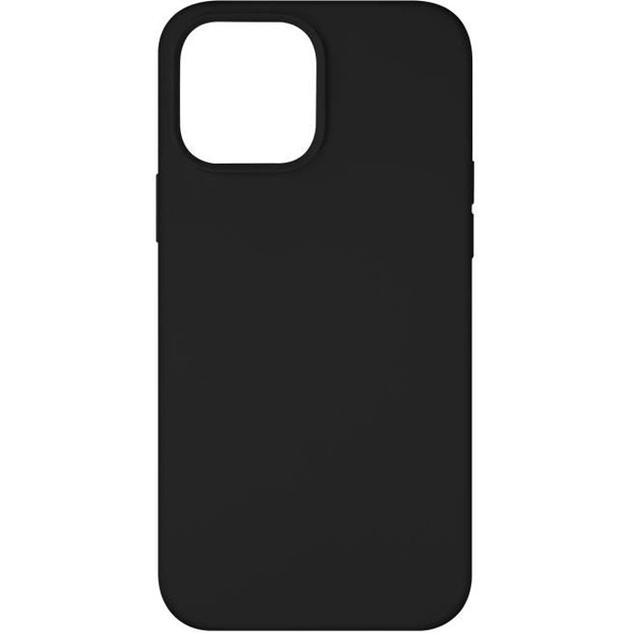 Coque iPhone 13 Compatible Magsafe Finition Soft-Touch noir Noir