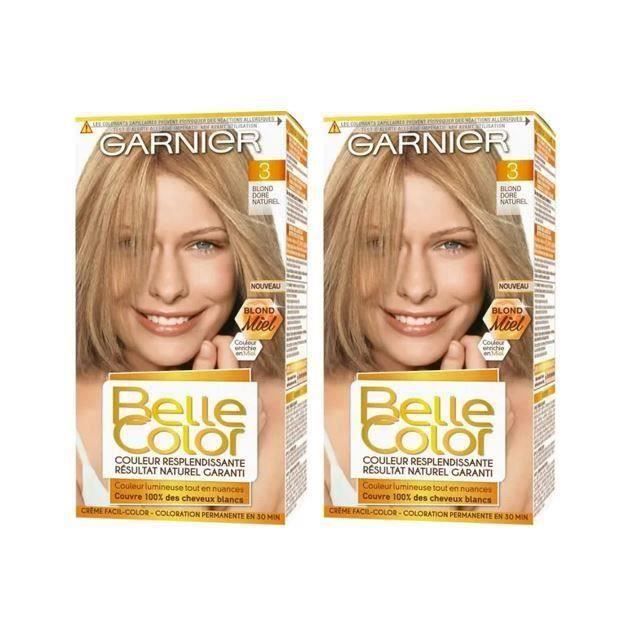 (Lot de 2) GARNIER Coloration Belle Color - Blond doré naturel N°03