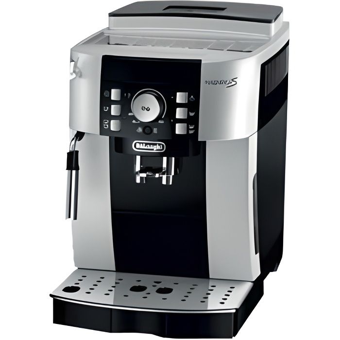 DeLonghi Magnifica S ECAM 21.117.SB - Machine à café automatique avec buse vapeur Cappuccino - 15 bar - argent/noir