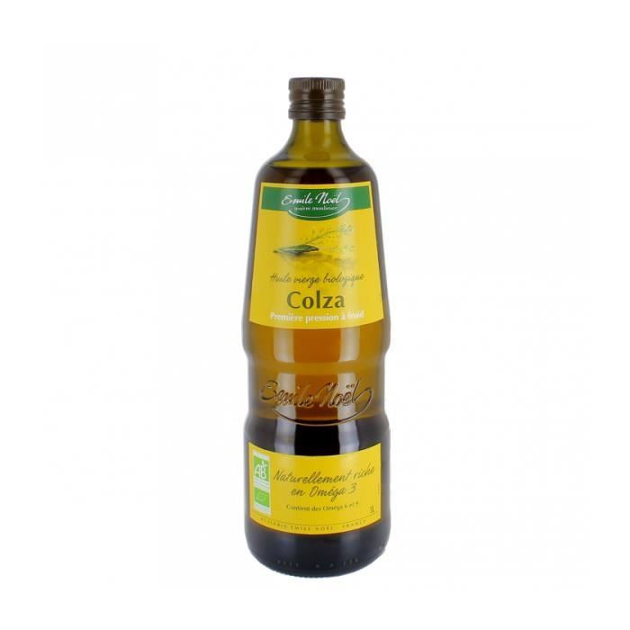 Huiles Emile noel modele vierge de colza bio - 1 L