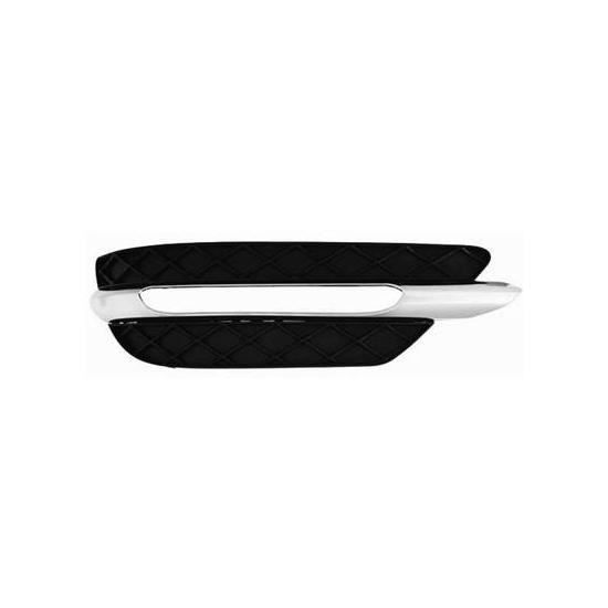 Grille de calandre droite pour MERCEDES (W204) CLASSE C ph. 2 2011-2014, trou antibrouillard, Neuve.