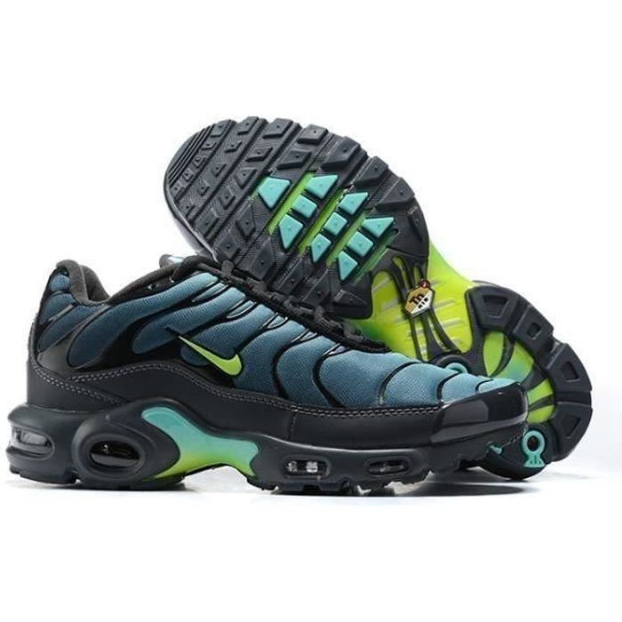 Basket NIKEs AIRs MAX TN Plus TxT Chaussures de Running Homme mixte Vert