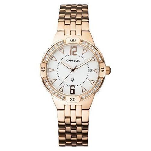Orphelia OR53470817 Montre Femme Quartz Analogique Bracelet Acier inoxydable Or et Rose